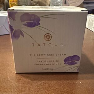 Tatcha Dewy Skin Cream - Purple and Gold Accent